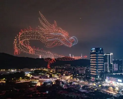 编程无人机表演厂家_无人编程平台_解析无人机表演中的视觉编程技术