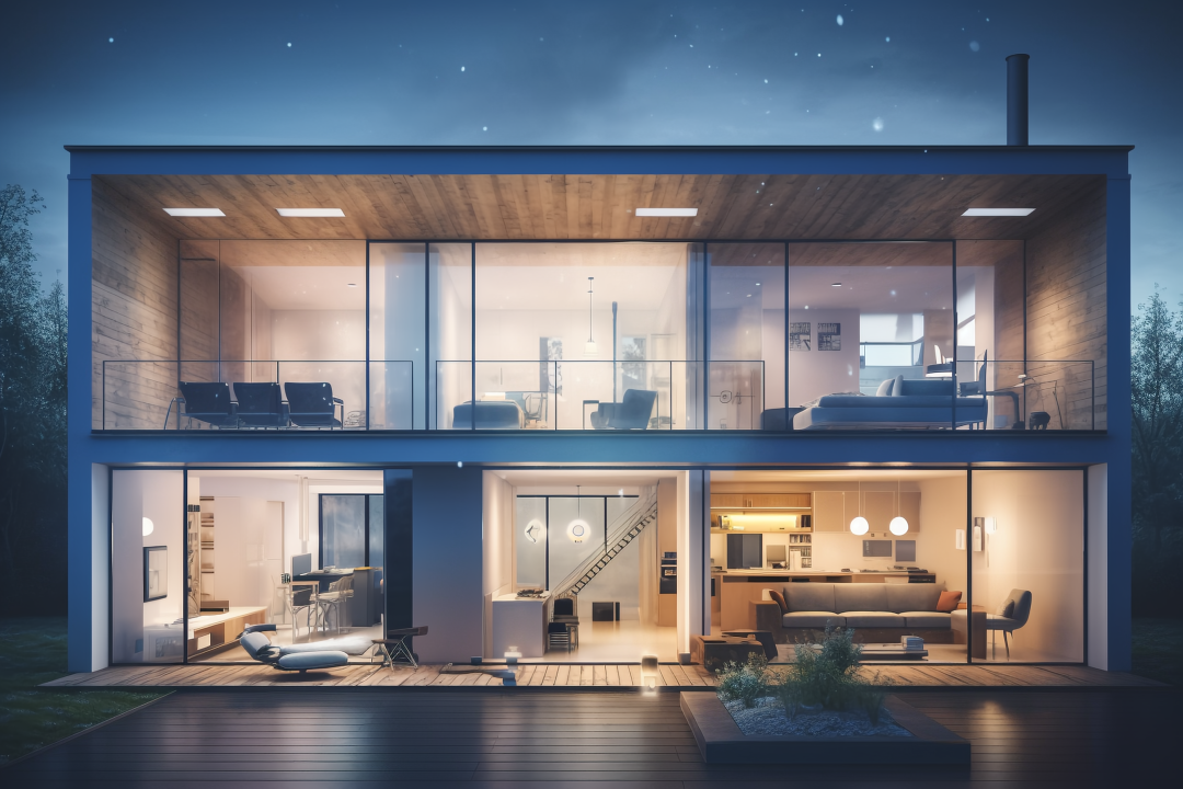 全屋智能家居的全景体验，是时候行动了_全景家具_全景家整体软装